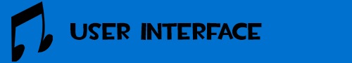 User interface