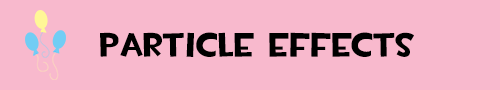 Particle effects