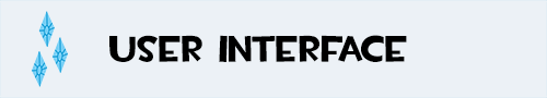 User interface