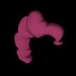 Pinkie's Mane Dark Pink (Graveyard)