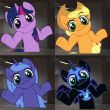Shrugging Ponies No Entry Signs