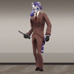 Rarity Spy Model by BigDub