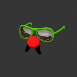 Pinkie's Goofy Glasses