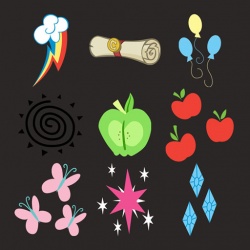 Cutiemark Leaderboard Icons